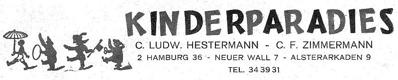Werbung für das Kinderparadies. Werbung für das Kinderparadies.