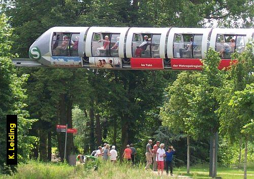 Raupenbahn auf der igs.