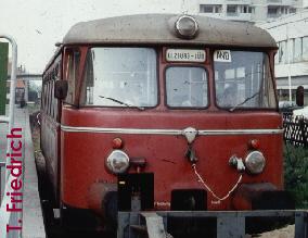 MAN - Triebwagen in Garstedt.