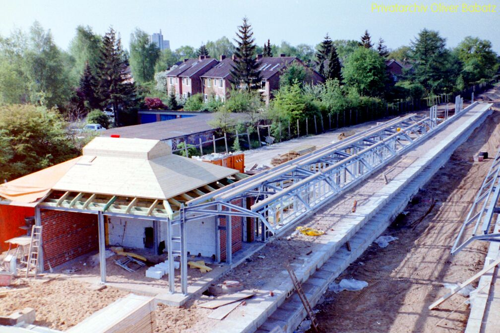 Der stliche U - Bahnsteig.