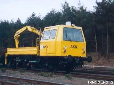 Bauarbeiten am bergabebahnhof, Sommer 2002