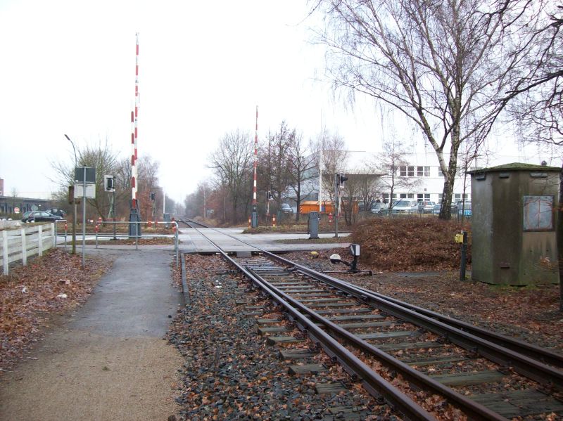 Bahnbergang Harckesheyde.