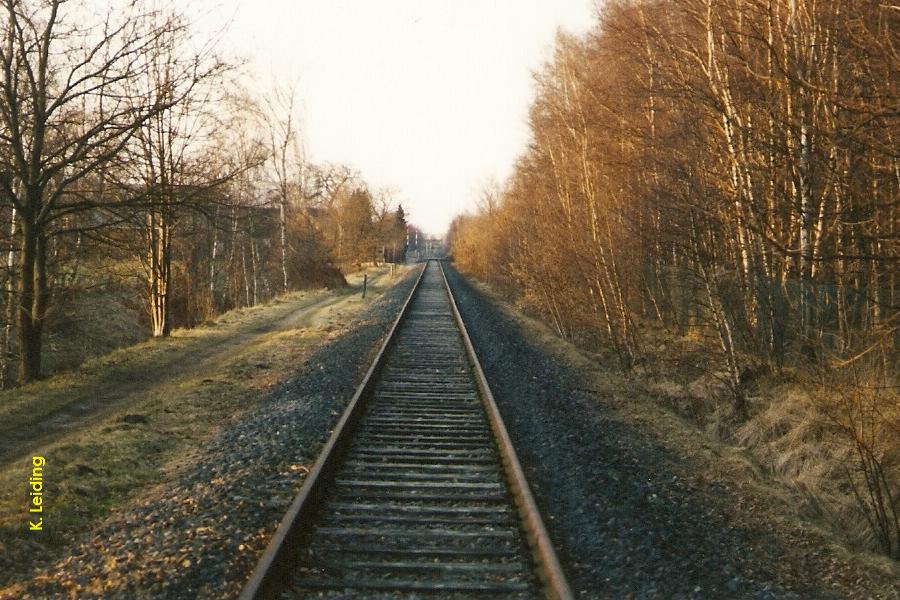 Abschnitt südlich der Straße Harckesheyde.
