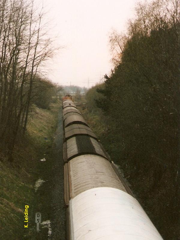 Blick von der Straenbrcke.