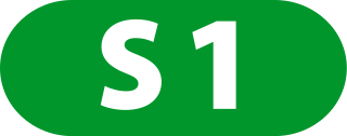 Linienschild S1