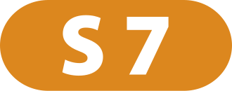 Linienschild S7