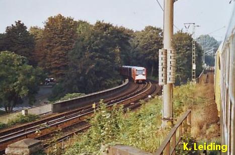 U - Bahn am Braamkamp.