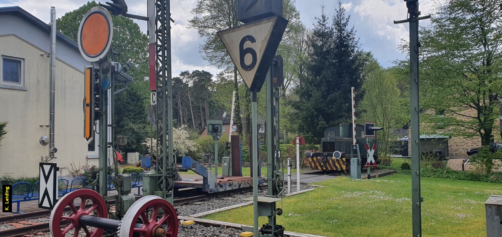 Ein weiterer Blick auf den Signalgarten.