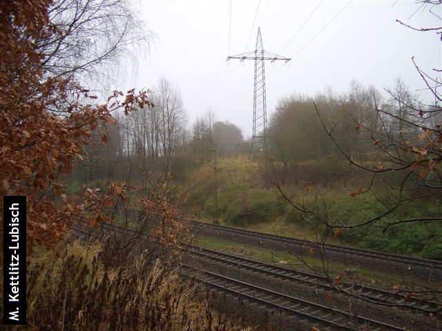 Kreuzungspunkt Rollbahn / Strecke C-1.