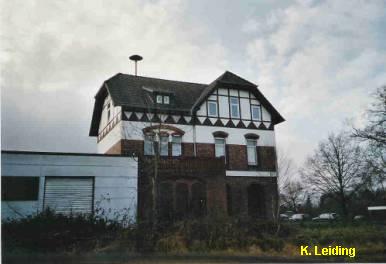 Empfangsgebude in Brackel