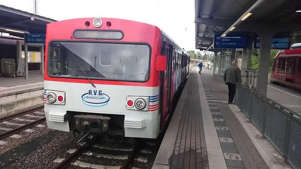 Lüneburg DB Gleis 4.