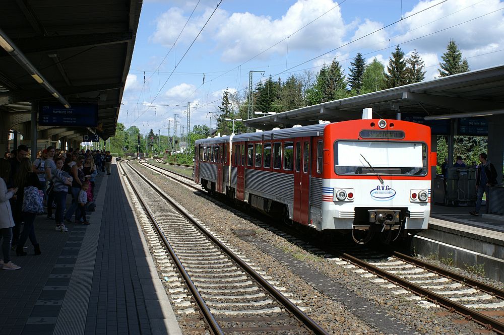 Der VT 2.35 in Lüneburg DB.