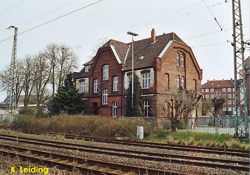 Empfangsgebäude Lüneburg Nord.