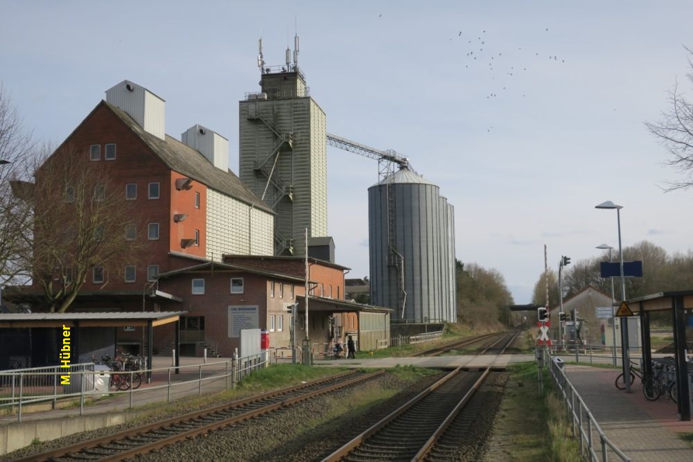 Südliche Ausfahrt aus Pönitz 2021.