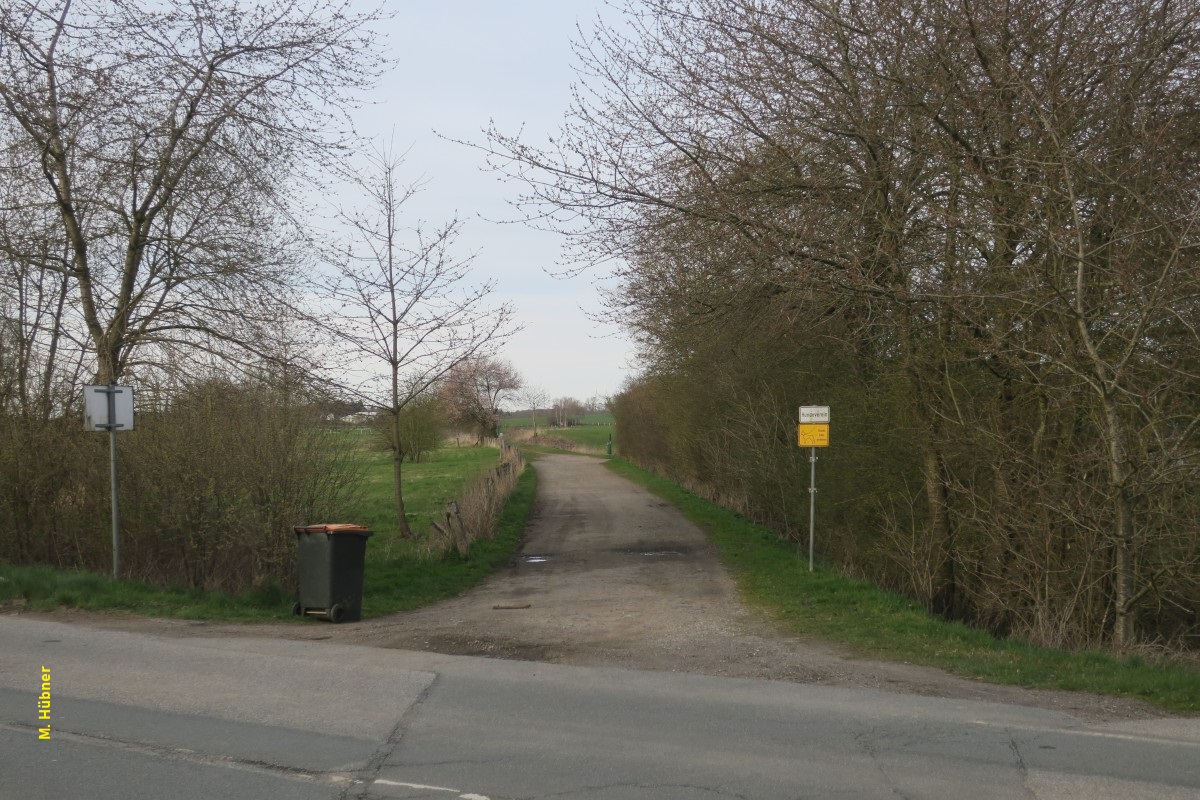 Am Stadtrand von *Ahrensbök Richtung *Holstendorf.