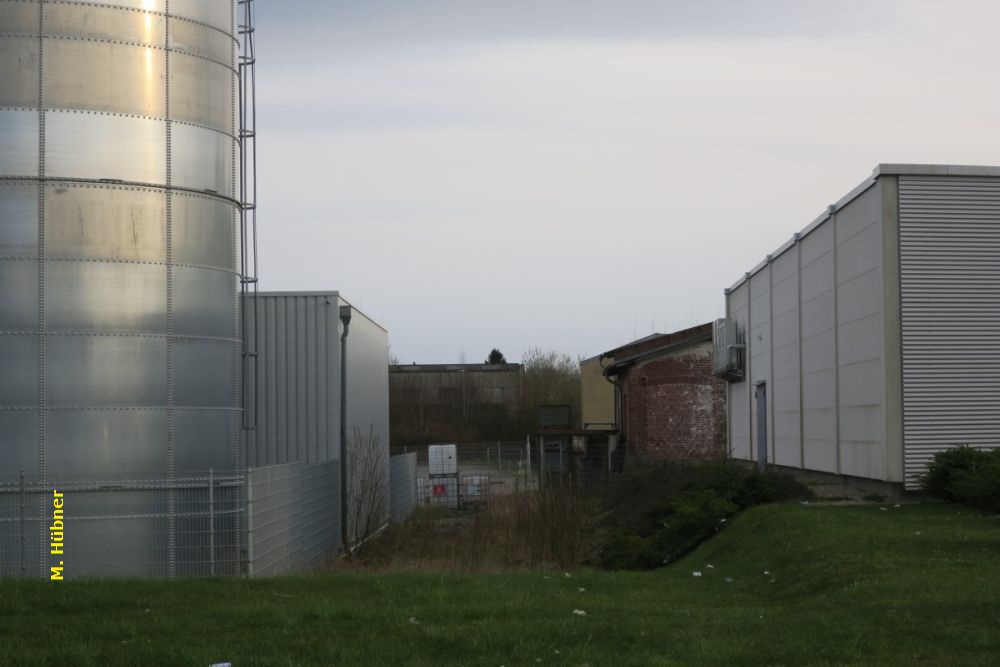 Blick vom Parkplatz an der Straße Bökenbarg nach Süden.