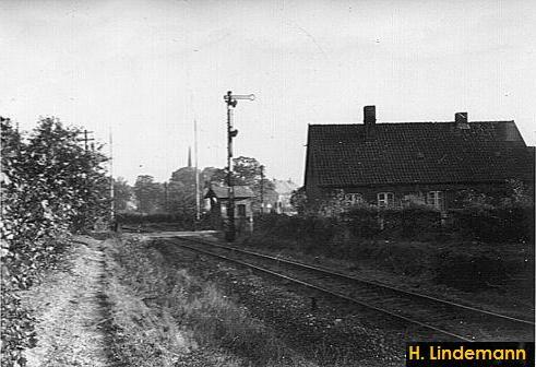 Einfahrsignal aus Richtung Bad Oldesloe.