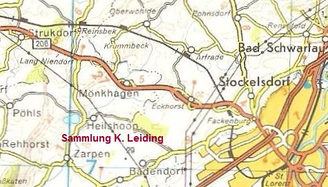 stlicher Teil der Strecke Bad Segeberg - Lbeck