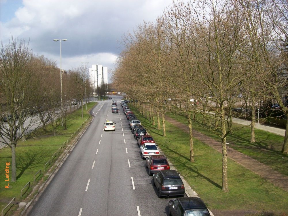 Blick von der Dakarbrücke.