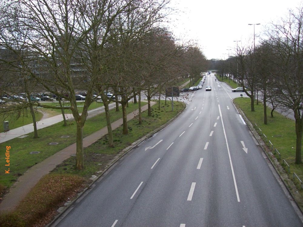 Blick von der Singapurbrücke.