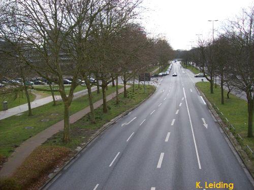 Blick von der Singapurbrücke.