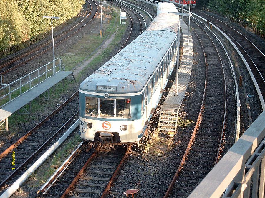 471 001 in der Kehranlage von Barmbek.