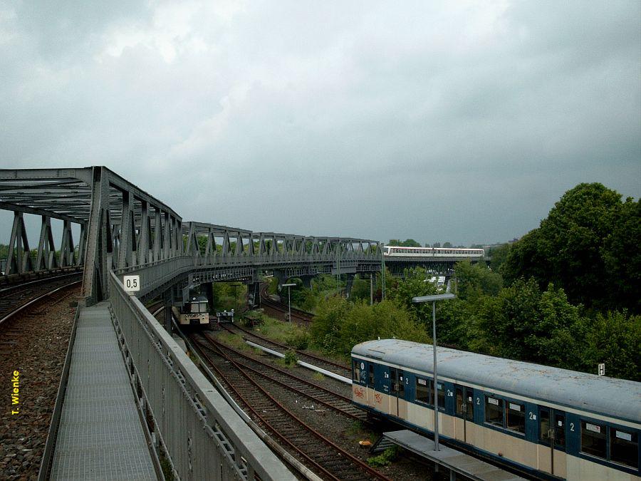 Kehranlage der S-Bahn.