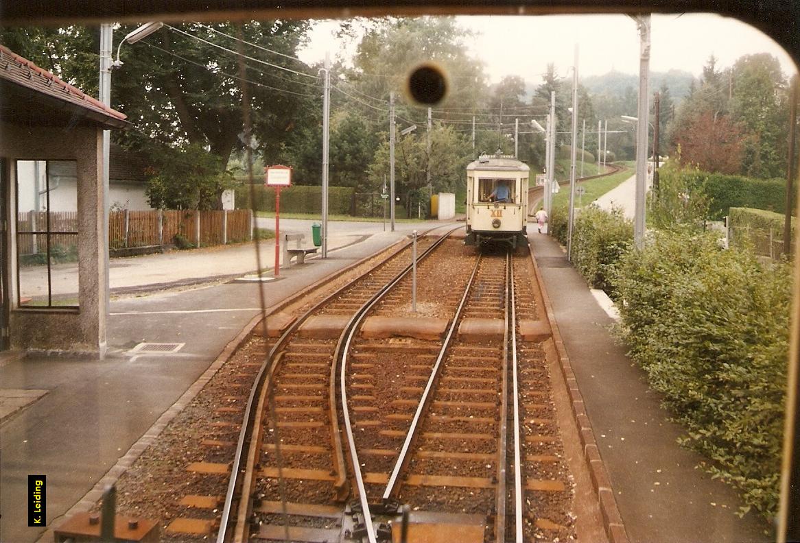 Kreuzung in der Station Hagen.