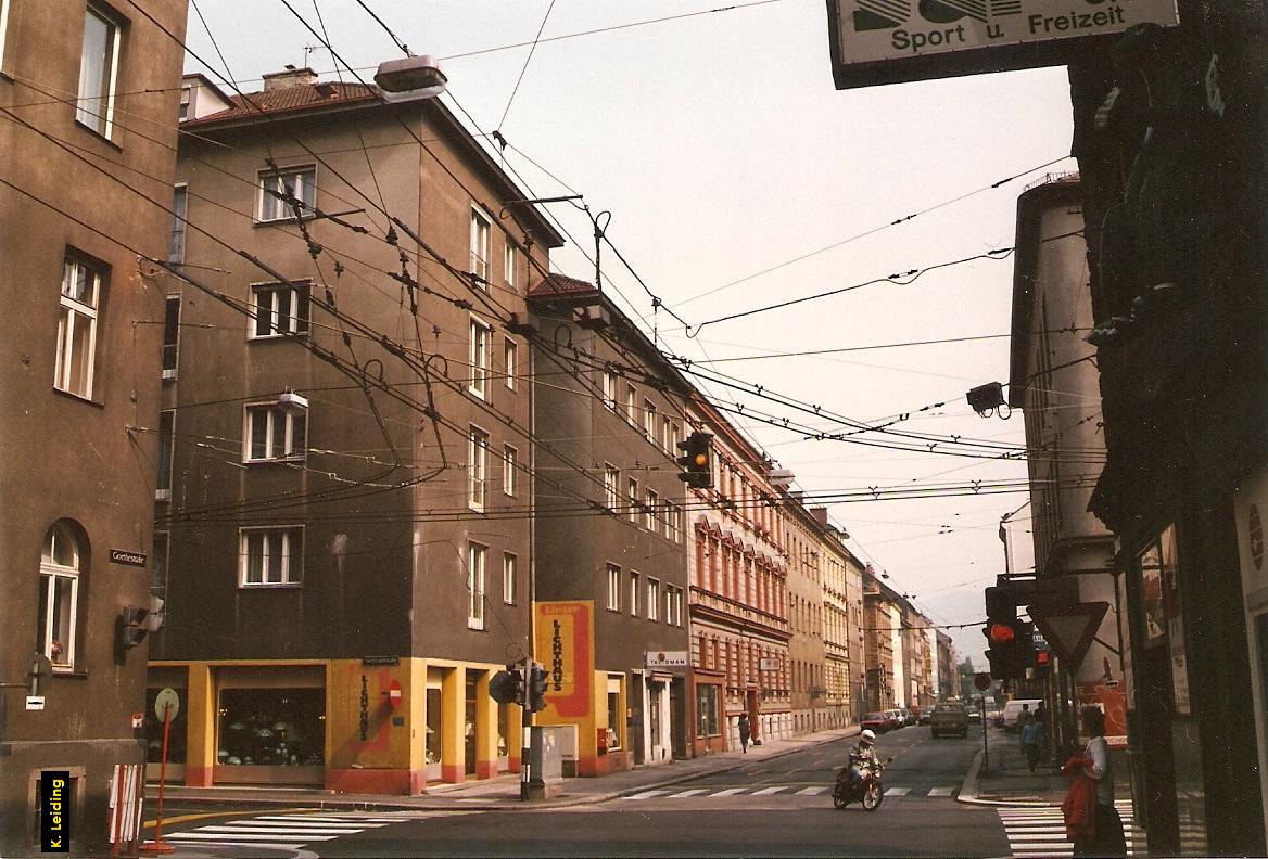 O-Bus - Fahrleitungen.