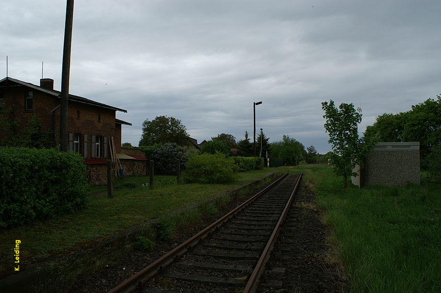 Der Haltepunkt Kuhfelde.