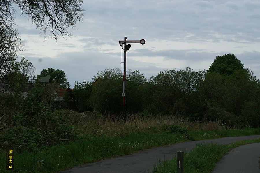 Einfahrsignal.