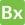 Linie Bx - Symbol.