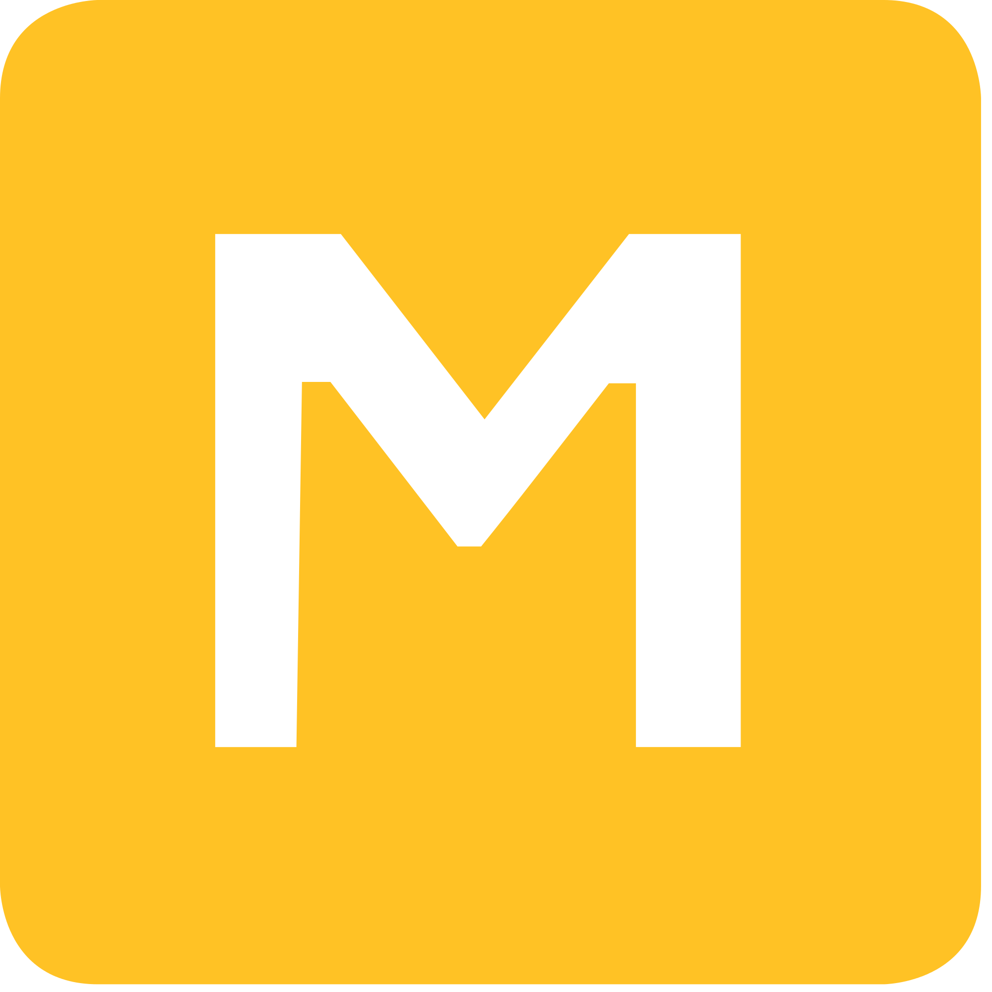 Linie M - Symbol.