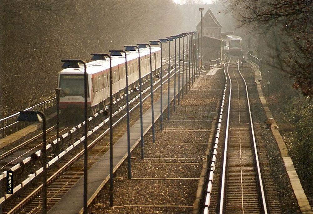 Blick von der Schferhofbrcke nach Sden.