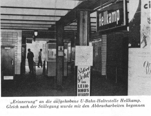 Foto der Haltestelle Hellkamp