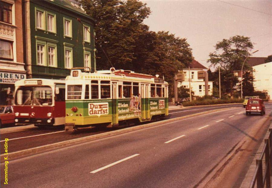 V 6 E - Solotriebwagen mit du darfst - Werbung.