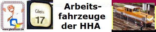 Gleismannsbahnhof.HHA-Arbeitsfahrzeuge.