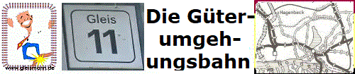 Gleismannsbahnhof.Güterumgehungsbahn.