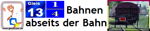 Gleismannsbahnhof.BahnenAbseits.